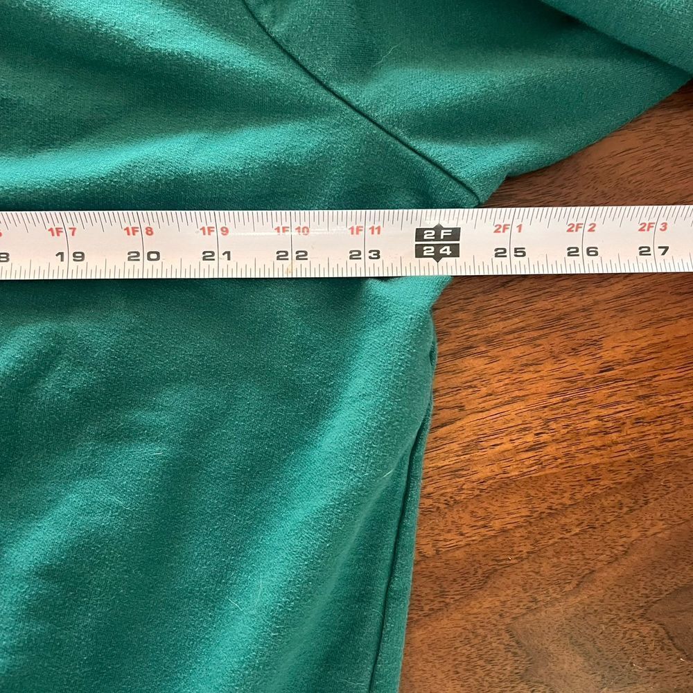 Alfred Dunner Women's Classics Apple Tree Top Green Embroidered Dress‎ 1X - Picture 7 of 9